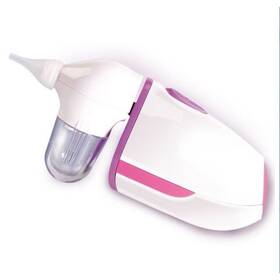 Nosní odsávačka Lanaform LA131103  Baby Nose Vacuum bílá/růžová