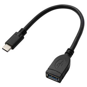 Kabel GoGEN USB A/USB-C 3.1, OTG, 0,2m (USBCOTG) černý
