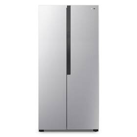 Americká lednice Gorenje NRS8182KX InverterCompressor stříbrná barva
