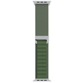 Řemínek Epico Alpine na Apple Watch 42/44/45/49mm, nylonový (63418141500002) zelený