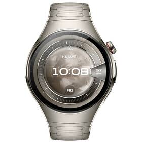 Chytré hodinky Huawei Watch 5 46 mm LTE - Silver + Titanium Strap 
