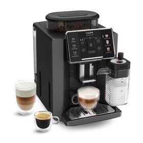 Automatický kávovar Krups EA912HF0 Sensation milk antracitová barva
