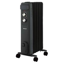 Olejový radiátor SOGO SS-18455 černá barva

