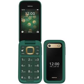 Mobilní telefon Nokia 2660 (1GF011EPJ1A05) zelený - s kosmetickou vadou - 12 měsíců záruka