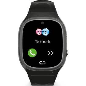 Chytré hodinky Aligator Watch Junior 2 černá barva

