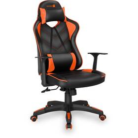 Herní židle Connect IT LeMans Pro (CGC-0700-OR) černá/oranžová