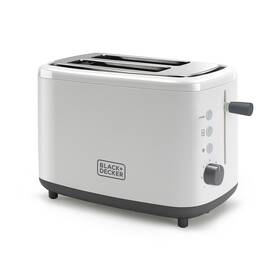 Opékač topinek BLACK+DECKER BXTO820E bílá barva
