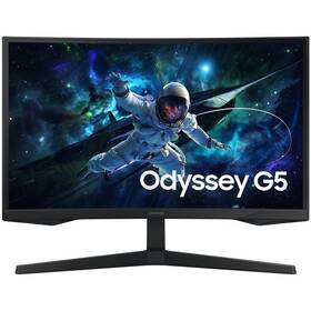 Monitor Samsung Odyssey G5 G55C (LS27CG552EUXEN) černý - zánovní - 24 měsíců záruka