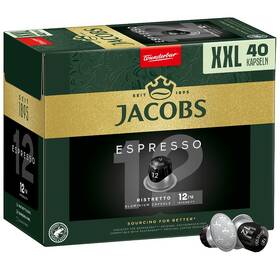Kapsle pro espressa Jacobs Espresso Ristretto 40 ks