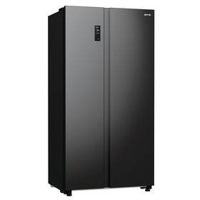Americká lednice Gorenje NRR9185EABXL černá barva
