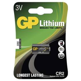 Baterie lithiová GP CR2, blistr 1ks (B1506)