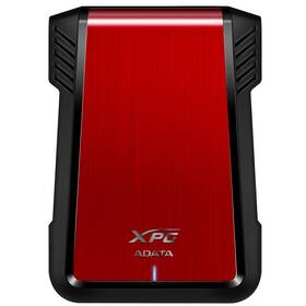 Box na HDD ADATA EX500, 2,5" SATA, USB, 3.1 (AEX500U3-CRD) černý/červený