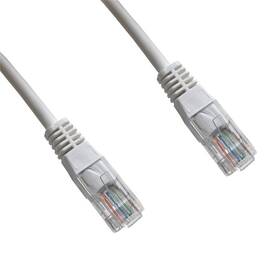 Kabel DATACOM síťový (RJ45), 0,25m bílá barva
