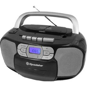 Radiomagnetofon s CD Roadstar RCR-4635UMP černý