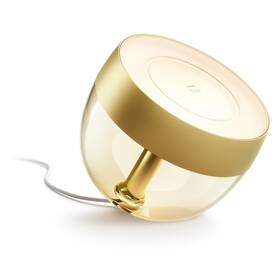 Stolní LED lampička Philips Hue Iris Gold Special Edition (8719514410732) zlatá