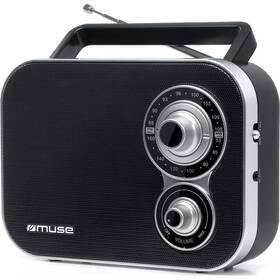 Radiopřijímač MUSE M-051 R černá barva
