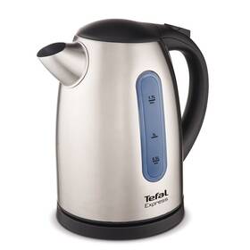 Rychlovarná konvice Tefal Express II Inox KI170D40 černá/nerez - rozbaleno - 24 měsíců záruka