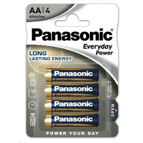 Baterie alkalická Panasonic Everyday AA, LR06, blistr 4ks (LR6EPS/4BP)