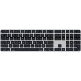 Klávesnice Apple Magic Keyboard s Touch ID a číselnou klávesnicí - CZ (MMMR3CZ/A) černá