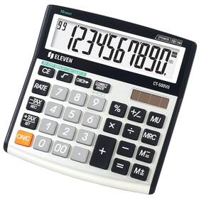 Kalkulačka Eleven CT500VII, stolní, desetimístná (CT-500VII) šedá