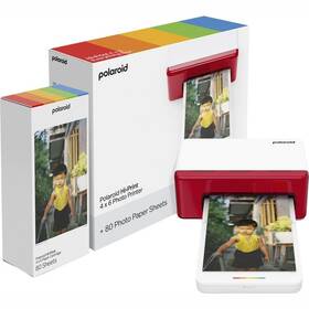 Fototiskárna Polaroid Hi-Print 10×15 cm E-box bílá barva
