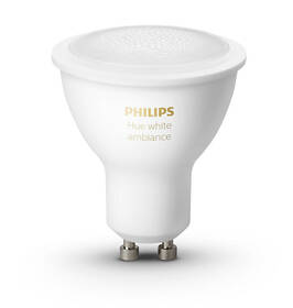 Chytrá žárovka Philips Hue Bluetooth 5W, GU10, White Ambiance (8719514339903)