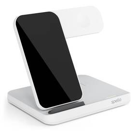 Bezdrátová nabíječka Spello by Epico 3in1 Wireless Charging Stand pro Samsung (9915101100159) bílá