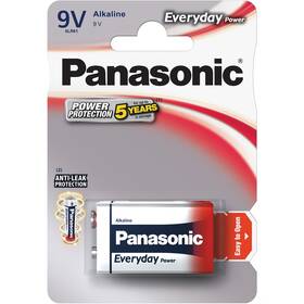 Baterie alkalická Panasonic Everyday Power 9V, 6LR61, blistr 1ks (6LR61EPS/1BP)