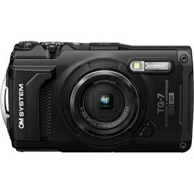 Digitální fotoaparát OM SYSTEM TG-7 černá barva
