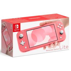 Herní konzole Nintendo Lite růžová barva
