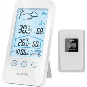 Meteorologická stanice Sencor SWS 3000 bílá barva
