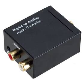 Redukce WG digilátní signál na analog RCA L/R 3,5 mm - rozbaleno - 24 měsíců záruka