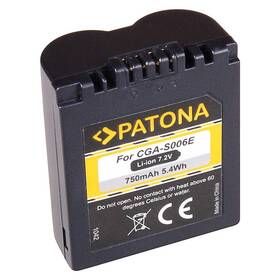 Baterie PATONA pro Panasonic CGA-S006E 750mAh (PT1042)