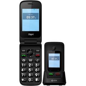 Mobilní telefon eStar Digni Flip (GSMES1217) černý