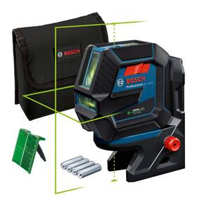 Křížový laser Bosch Professional GCL 2-50 G + RM10 (AA baterie) 
