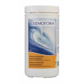 Bazénová chemie Chemoform Chlór granulát 1 kg 
 Bazénová chemie Chemoform Chlór granulát 1 kg