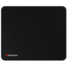 Podložka pod myš Genesis CARBON 500 M LOGO, 30×25 cm černá barva
