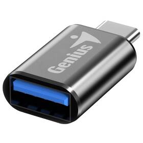 Redukce Genius ACC-C2A, USB-A/USB-C (32590002400) šedá