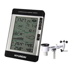 Meteorologická stanice Hyundai WSP 3080 R WIND černá barva
