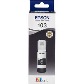 Inkoustová náplň Epson 103 EcoTank, 65 ml (C13T00S14A) černá