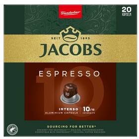 Kapsle pro espressa Jacobs Espresso intenzita 10, 20 ks