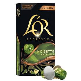 Kapsle pro espressa L'or Hazelnut 10ks