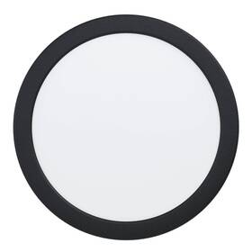 Vestavné svítidlo Eglo Fueva 5, kruh, 21,6 cm, teplá bílá (99145) černé