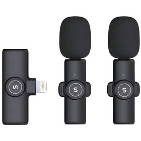 Mikrofon Soundeus Wireless Lavalier, Lightning černá barva
 Mikrofon Soundeus Wireless Lavalier, Lightning černá barva