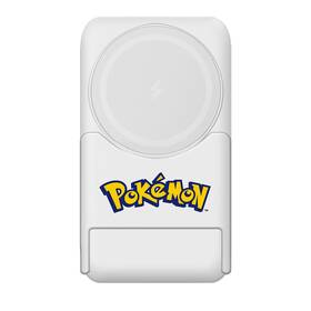 Powerbank OTL Technologies Pokemon Pokeball Wireless Magnetic (PK1186) bílá