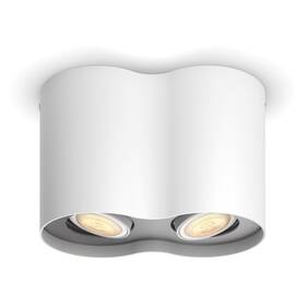 Bodové svítidlo Philips Hue Pillar White Ambiance 2 Spot (5633231P6) bílé