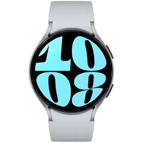 Chytré hodinky Samsung Galaxy Watch6 44mm (SM-R940NZSAEUE) stříbrné - s kosmetickou vadou - 12 měsíců záruka