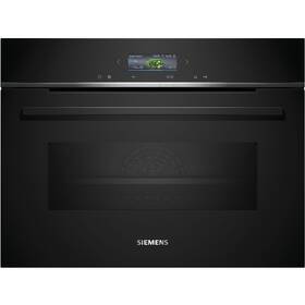 Kompaktní trouba Siemens CM724G1B1 černá barva

