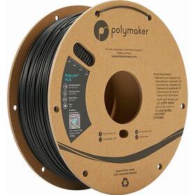Tisková struna Polymaker PolyLite PLA, 1,75 mm, 1 kg (PA02001) černá
