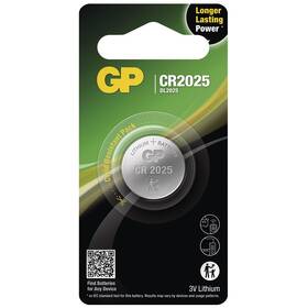 Baterie lithiová GP CR2025, blistr 1ks (B15251)